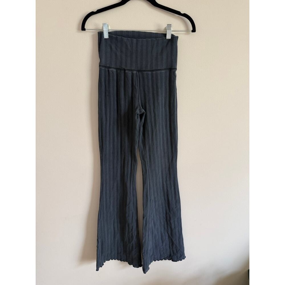 Aerie Offline OG Groove Flare Black Leggings